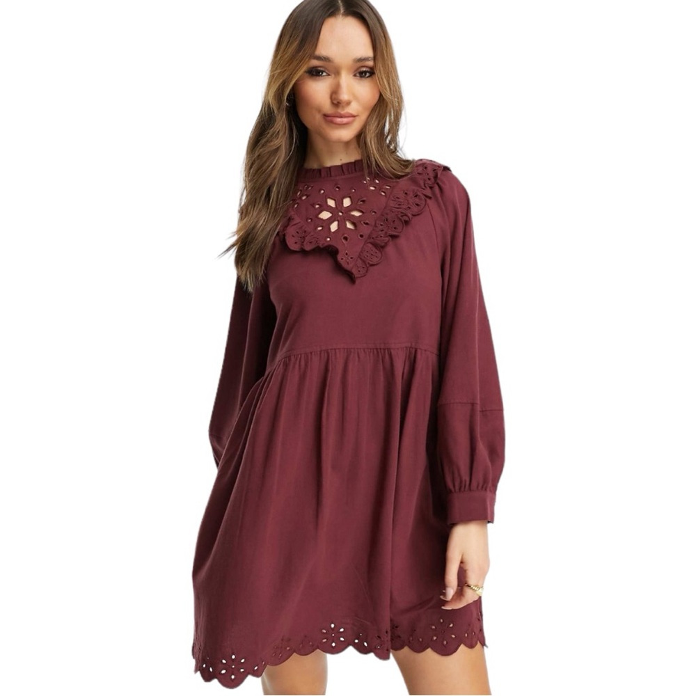 Madewell Burgundy Mini Dress